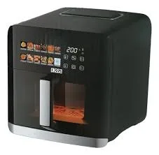 Freidora De Aire Con Visor 10 LT Dkasa